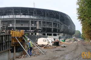 11.09.2015 Budowa Stadionu