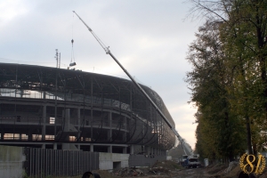 24.10.2014 Budowa stadionu