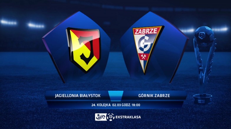 Skrot Meczu Jagiellonia Bialystok Gornik Zabrze Roosevelta 81