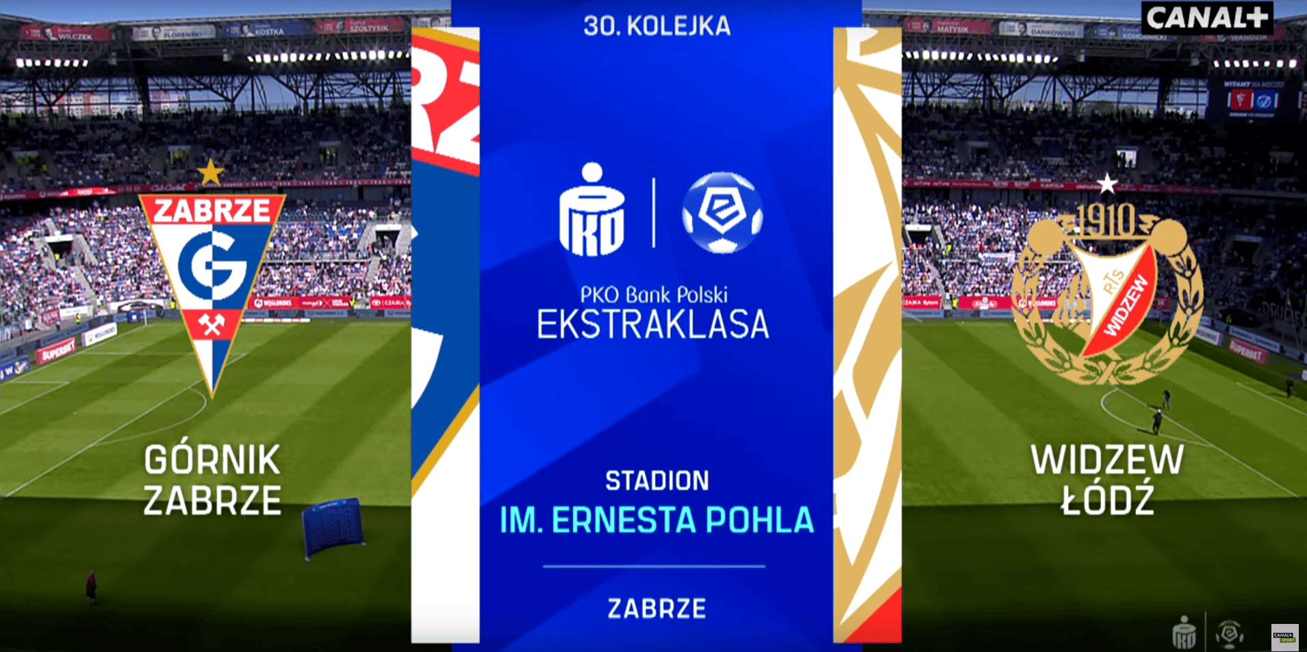 Skrót meczu Górnik Zabrze – Widzew Łódź