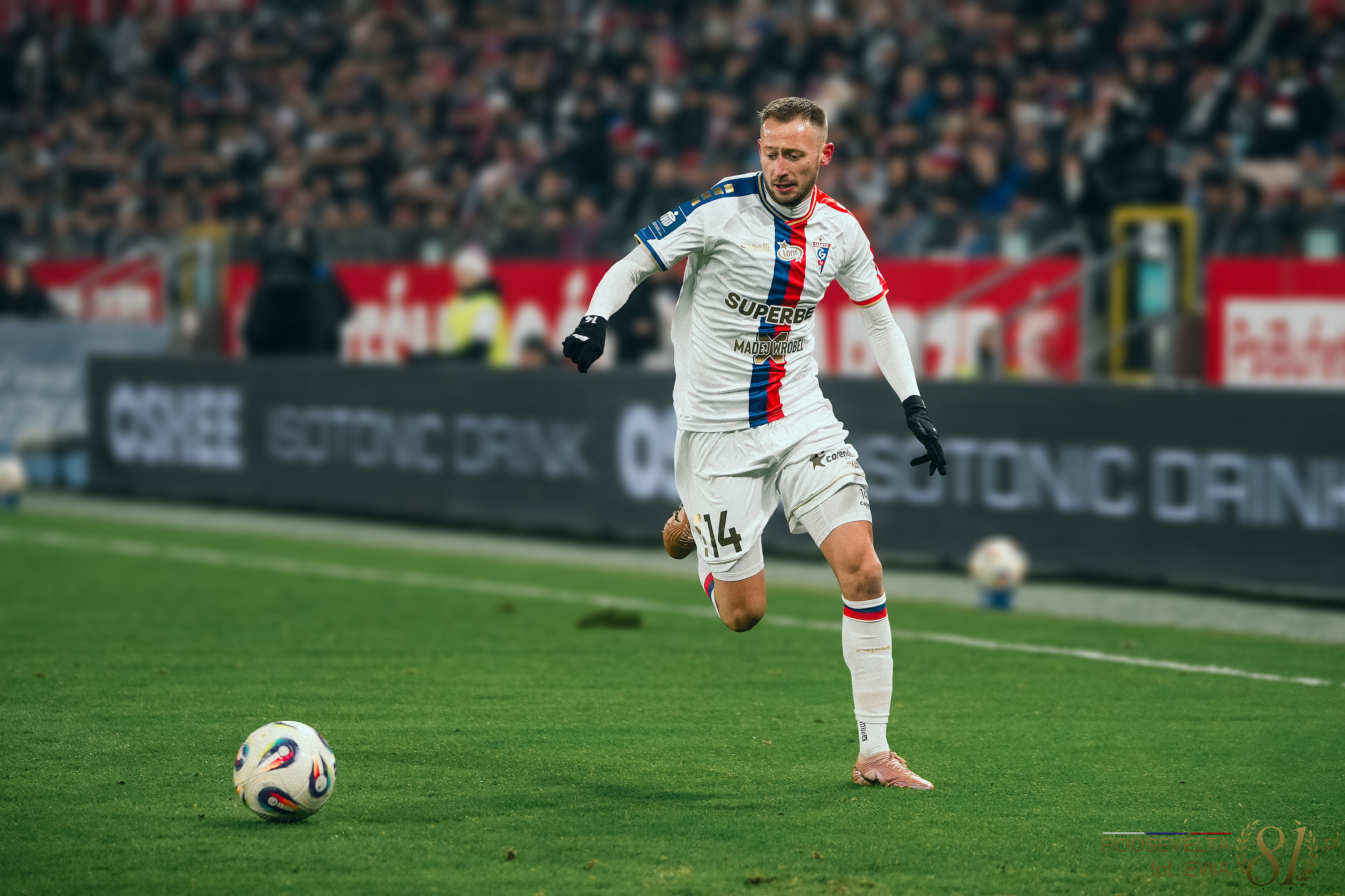 Pomocnik Górnika Zabrze miał nosa w meczu z Koroną Kielce. "Po tej interwencji wiedziałem, iż my tego meczu już nie przegramy"