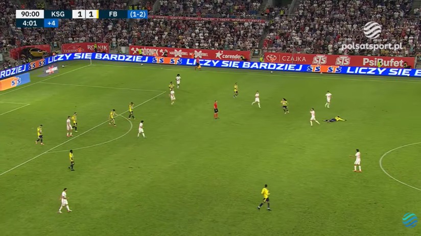 Górnik Zabrze - Fenerbahce Stambuł 1:1. Skrót spotkania (wideo)