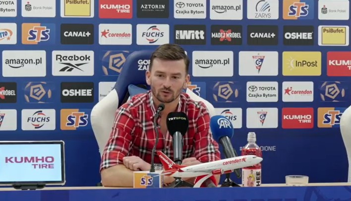 Trener Górnika Zabrze dumny z postawy swojej drużyny. "Na boisku nie było widać różnicy wartości tych zespołów"
