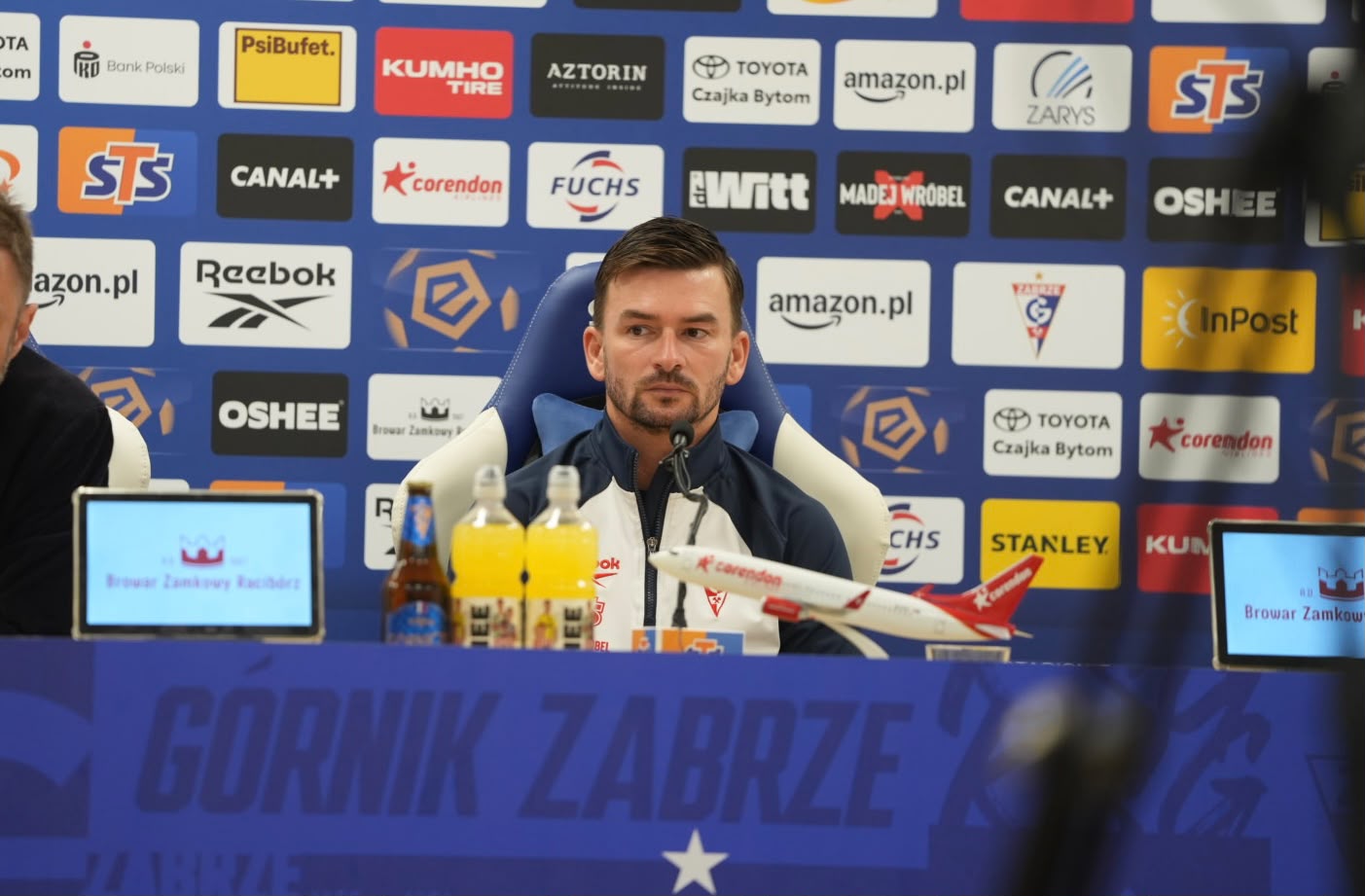 Trener Górnika Zabrze zadowolony po meczu z AS Monaco. "Przegraliśmy, ale mnie się nasz futbol w tym meczu podobał"